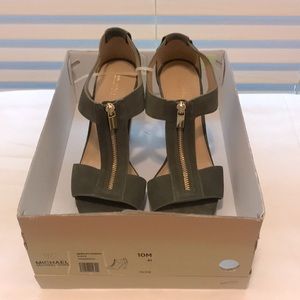 Michael Kors Berkeley Suede Sandal